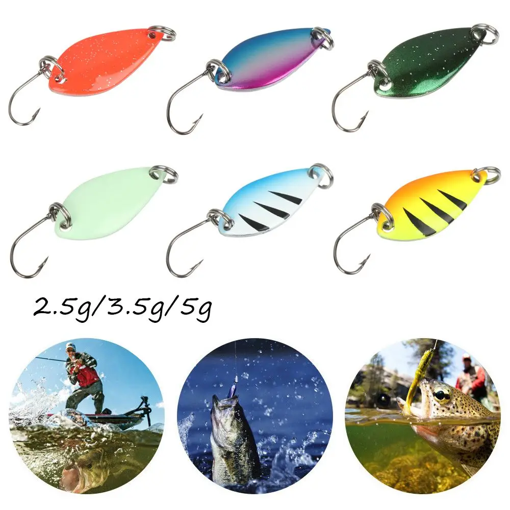 

Spinner Spoon Metal Metal Spoon Sequins Bait Supplies Lure Sharp Hook Fishing Lure Fishing Tackle Hard Baits Lures