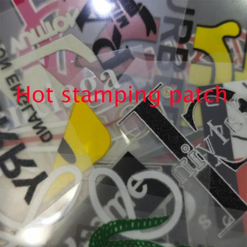 

46-90 Luxury brand logo hot stamping clothing ironing heat transfer Vinyl Sticker BB GG English letter DIY T-shirt decoration