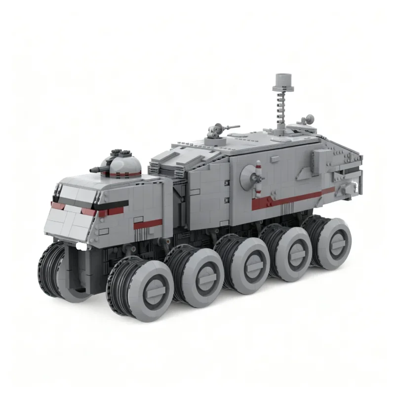 Фото НОВИНКА: Конструктор 3332 детали «Звездные войны: Танк A6 Juggernaut Turbo» (модель MOC) – креативный набор для сборки и демонстрации, подарок, декор №2