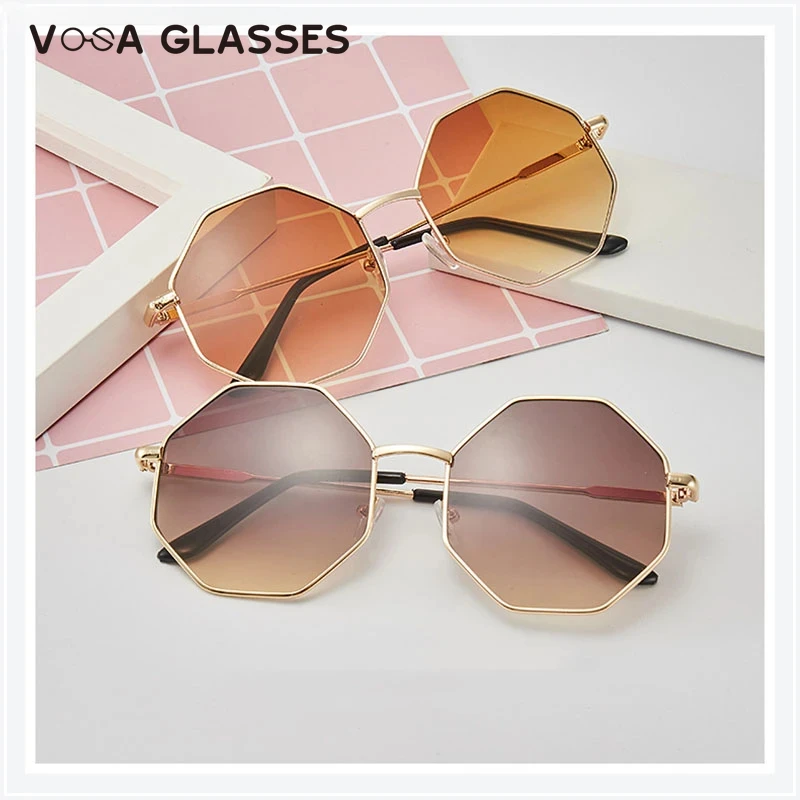 Солнцезащитные очки в винтажном стиле UV400 для мужчин и женщин зеркальные