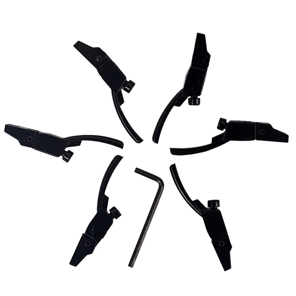 

6PCS/Set Locked String Saddle Tremolo Bridge Guitar Bridge String Saddles For Electric Guitar Black Guitar Accessories Hot