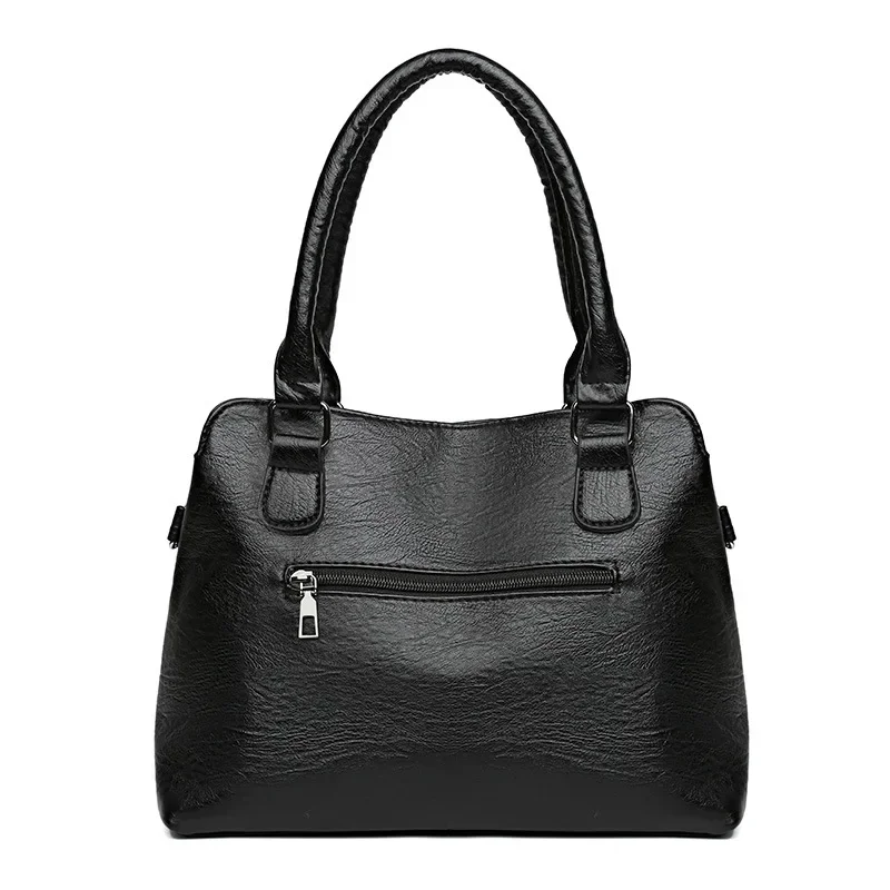 Мягкая женская сумка-пито новинка 2024 модная универсальная сумка большой