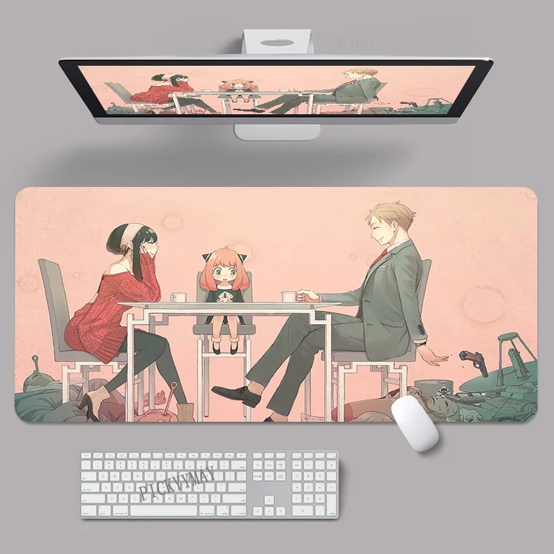 

Mouse Pads Spy X Family Gaming Mousepads 400x900 Large Mousepad Gamer Rubber Mat Company Desk Pad Design For Gift