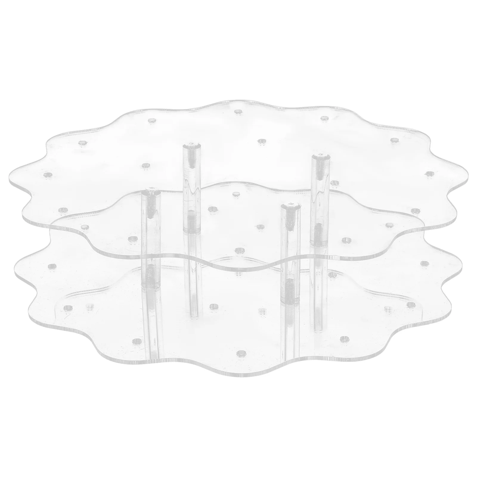 

Lollipop Stand Holder Display Cake Acrylicdessert Rack Candy Cakepopsical Clearstorage Tableskewer Container Sucker Popsicle