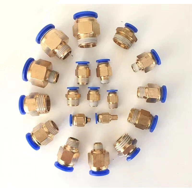 

10 шт., быстроразъемные пневматические фиттинги для шланга