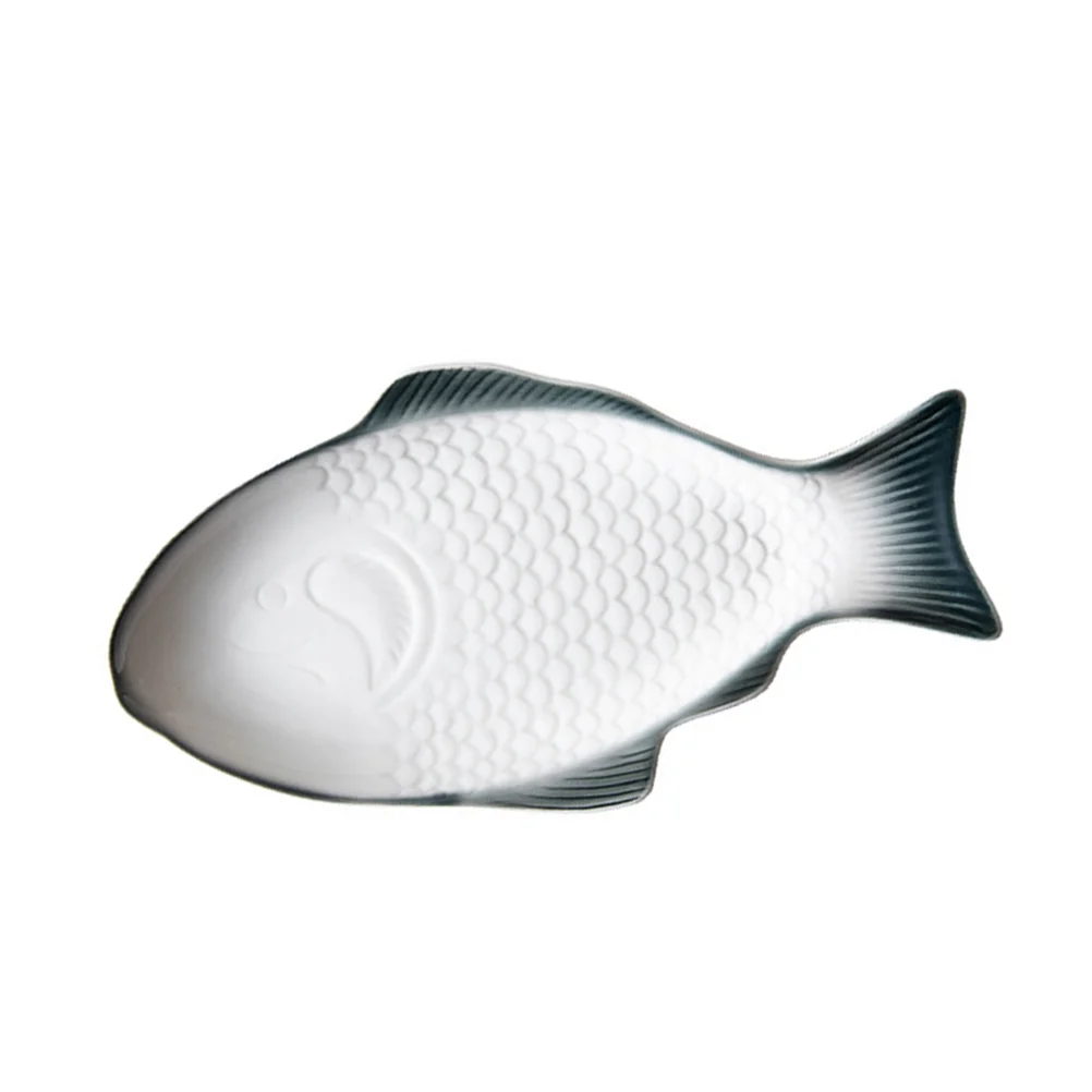 Креативная тарелка для рыбы украшения резервуара сковорода керамическая посуда