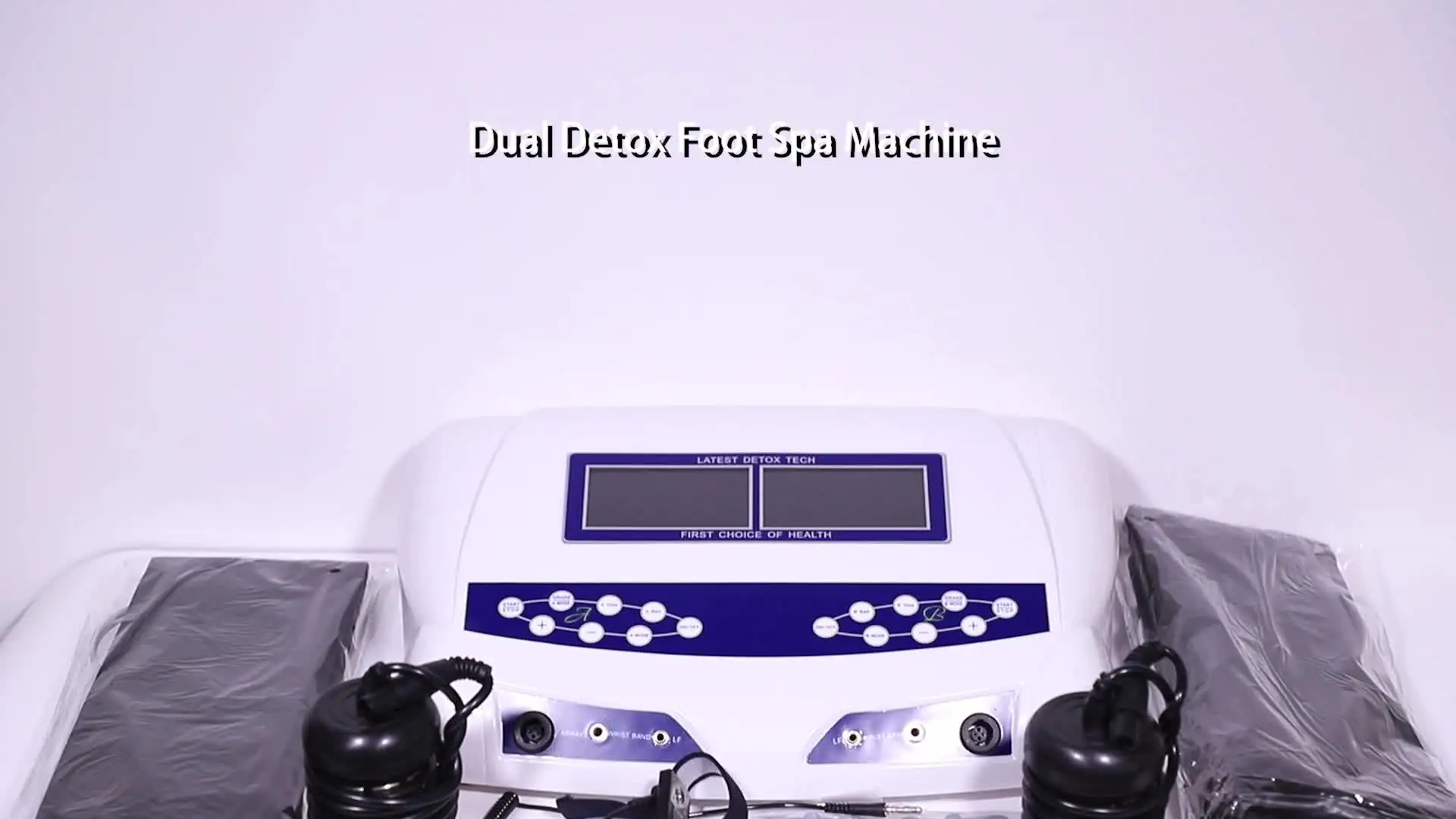 

8 Detox Modes Tens Function Dual Ion Cleanse Detox Foot Spa Machine