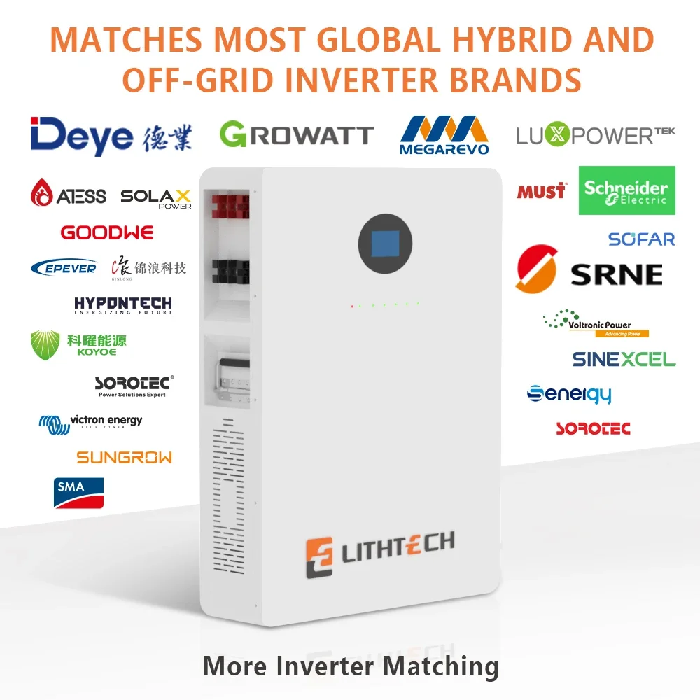 5 кВтч 10 15 солнечная система хранения 51 2 В домашний инвертор литий-ионные