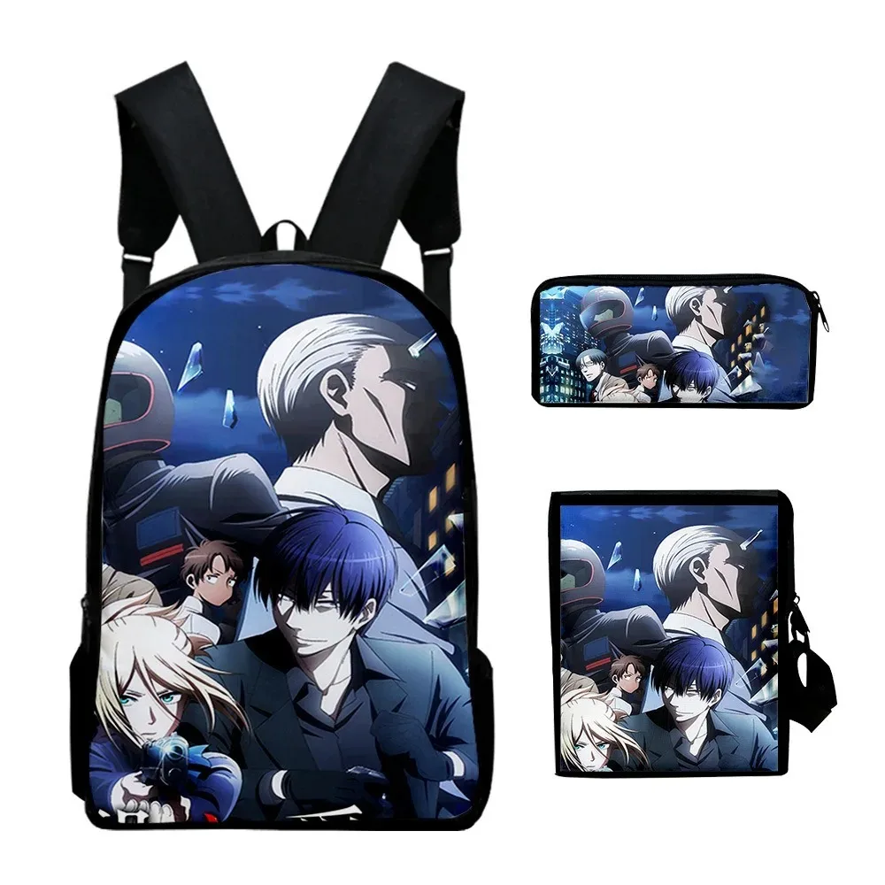Школьные сумки Harajuku Love of Kill с 3D-принтом mochila dos gratis portátil bolsa de ombro inclinado estojo lápis
