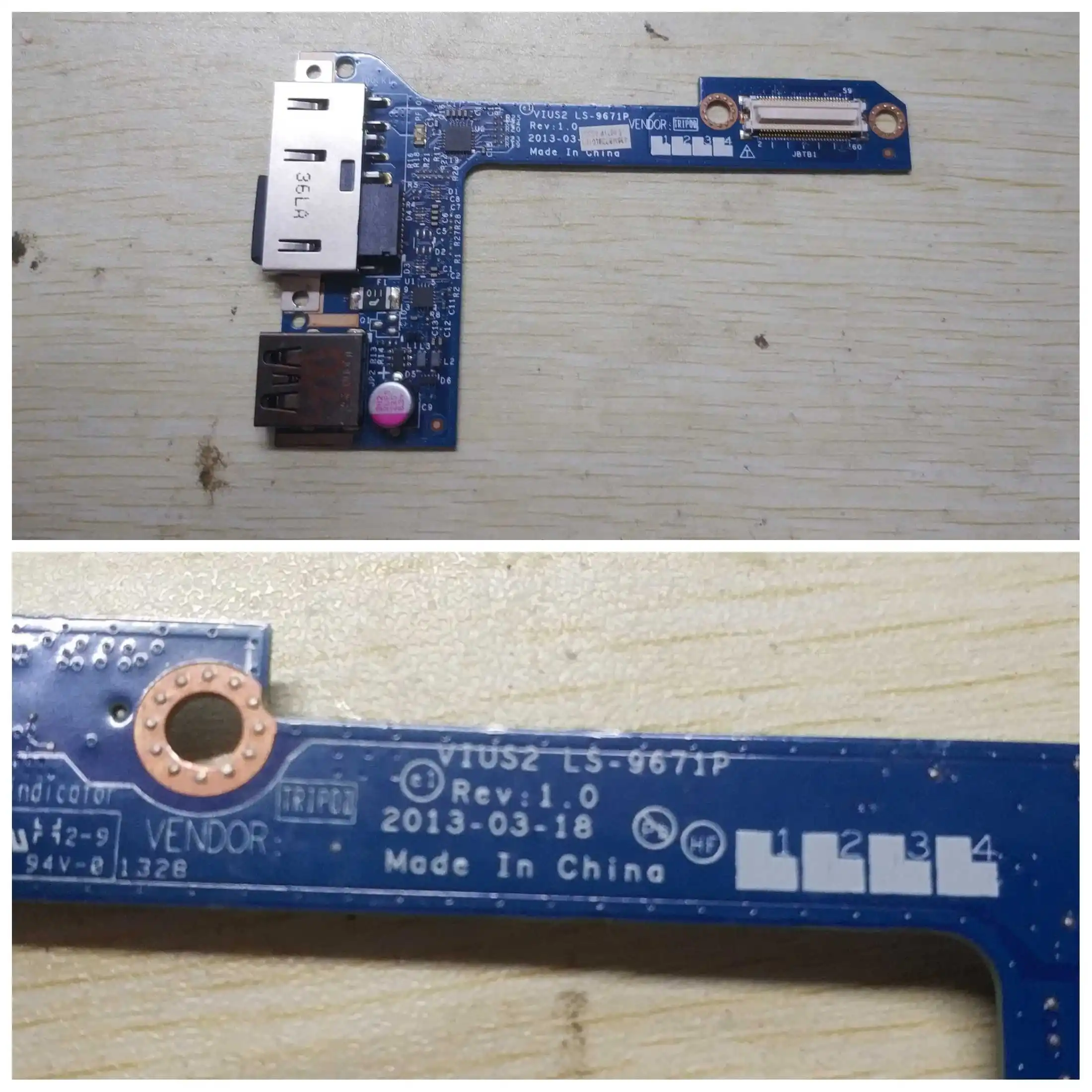 

Плата питания постоянного тока для ноутбука Lenovo ThinkPad S5 S531 S540