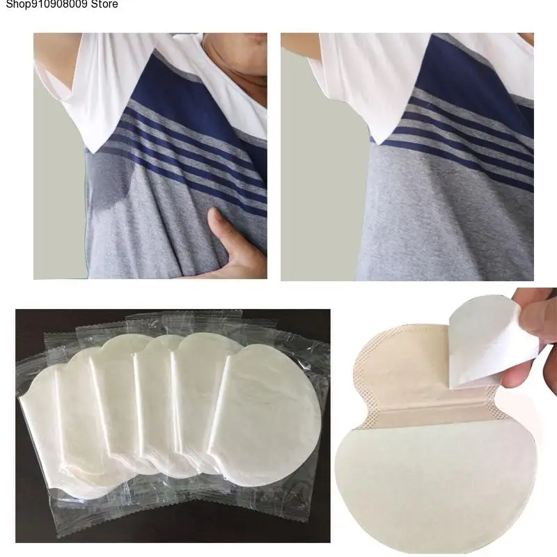 

Armpits Sweat Pads for Underarm Gasket from Sweat Absorbing Pads for Armpits Linings Disposable Anti Sweat Stickers cotton pads