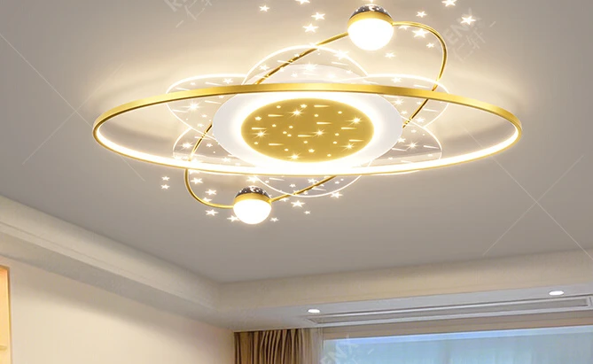 

Living room light luxury light fixtures, house package combination, modern and simple atmospheric ceiling light, bedroom light