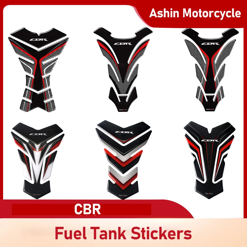 

3D Motorcycle Stickers Gas Fuel Oil Tank Pad Protector Decal Case For Honda CBR Tankpad HOT SELL