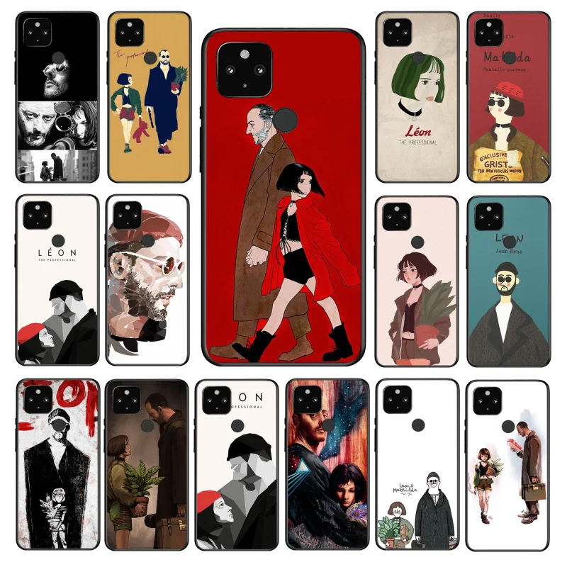 

Leon Matilda Natalie Portman Movie Phone Case for Google Pixel 7 Pro 6A 6 Pro 5A 4A 3A Pixel 4 XL Pixel 5 6 4 3 XL 3A XL