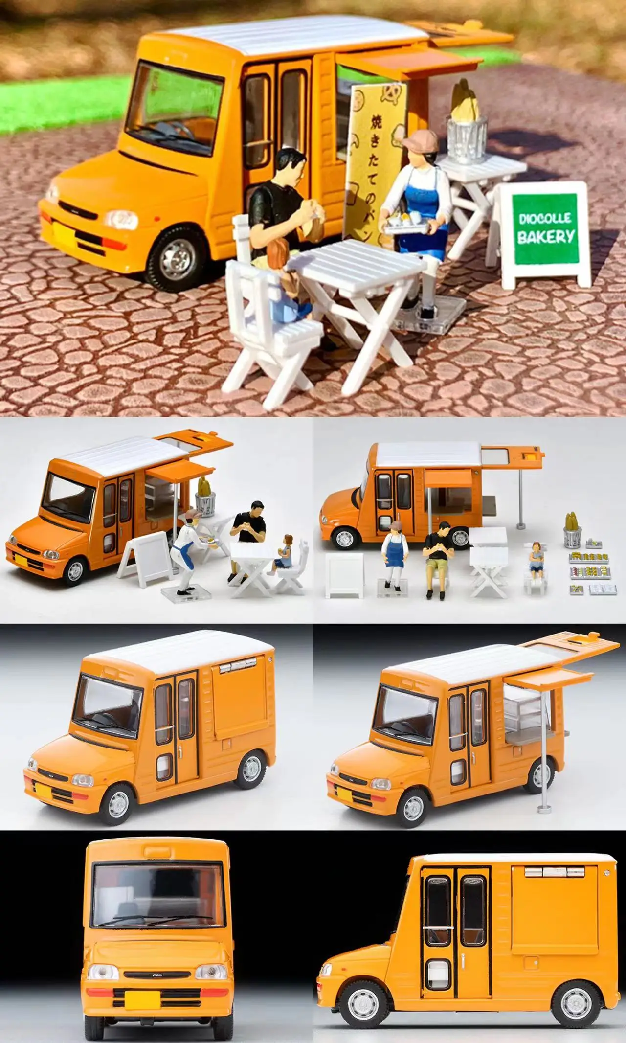 TAKARA TOMY TOMICA 1:64 TLV LV Car Snap 18a мини-модель Daidaimira Bakery из сплава валика украшение для