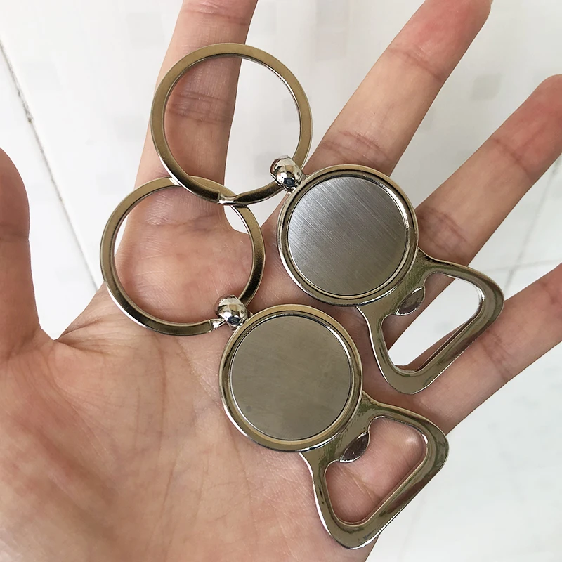 10/20/50Pcs Metal Bottle Opener DIY Cabochon Cameo Blank Base Setting Epoxy Sticker Bar Home Wine Opener Tools Making