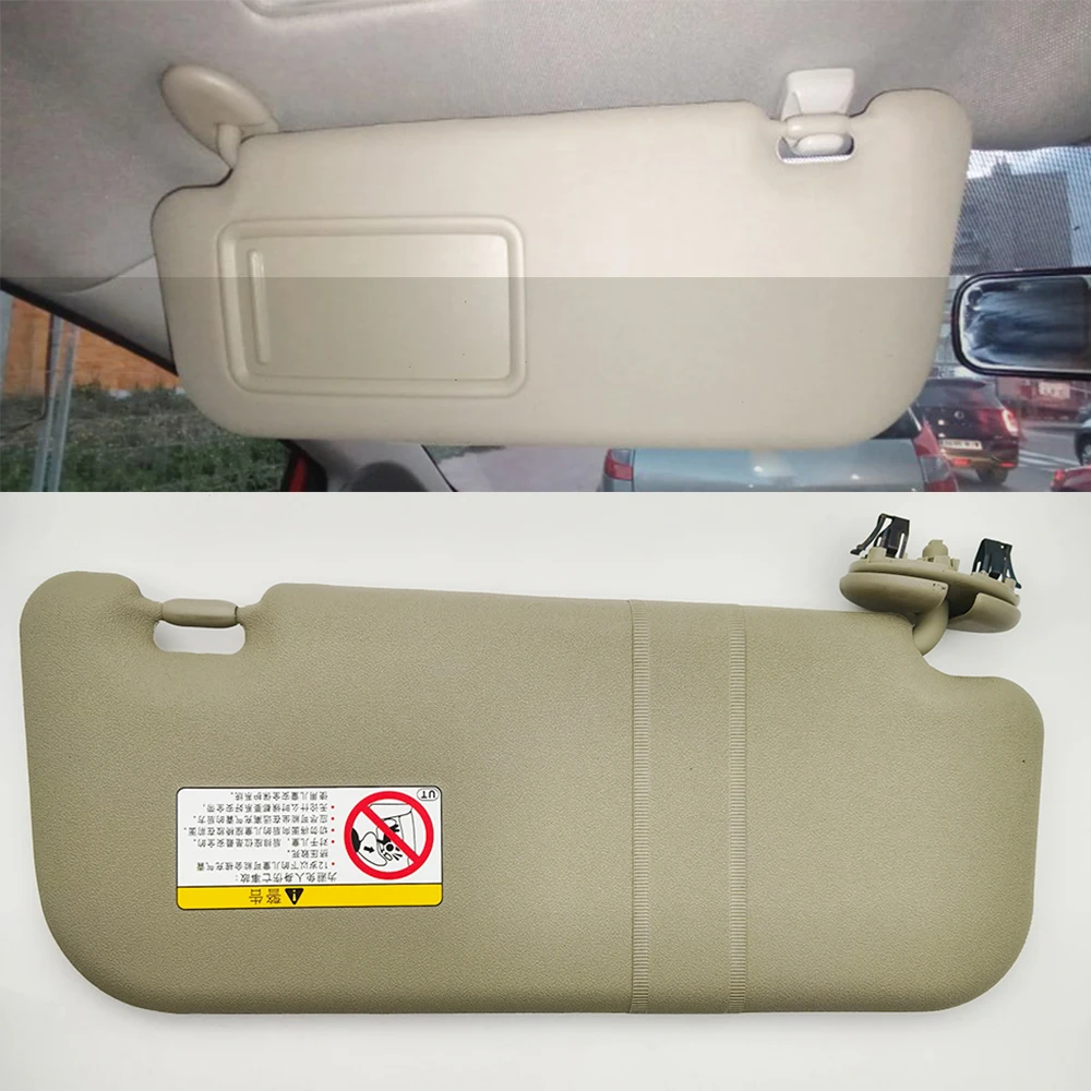 Автомобильный солнцезащитный козырек левая сторона автомобиля передняя