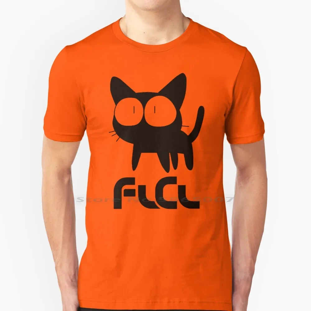

Футболка Flcl из 100% хлопка, большой размер 6xl