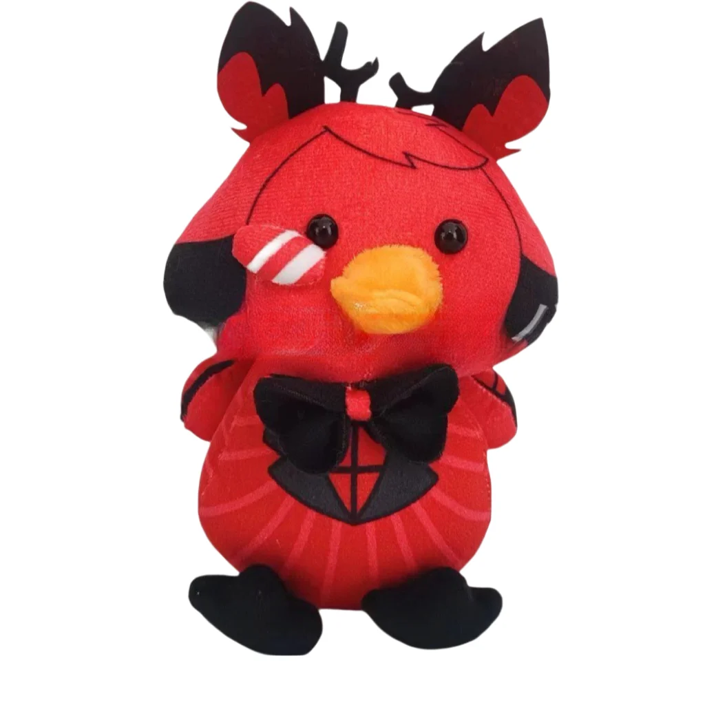 Люцифер Утка Аластор Плюшевый Косплей Хазбин Фэнтези Отель ay Плюшевая Кукла