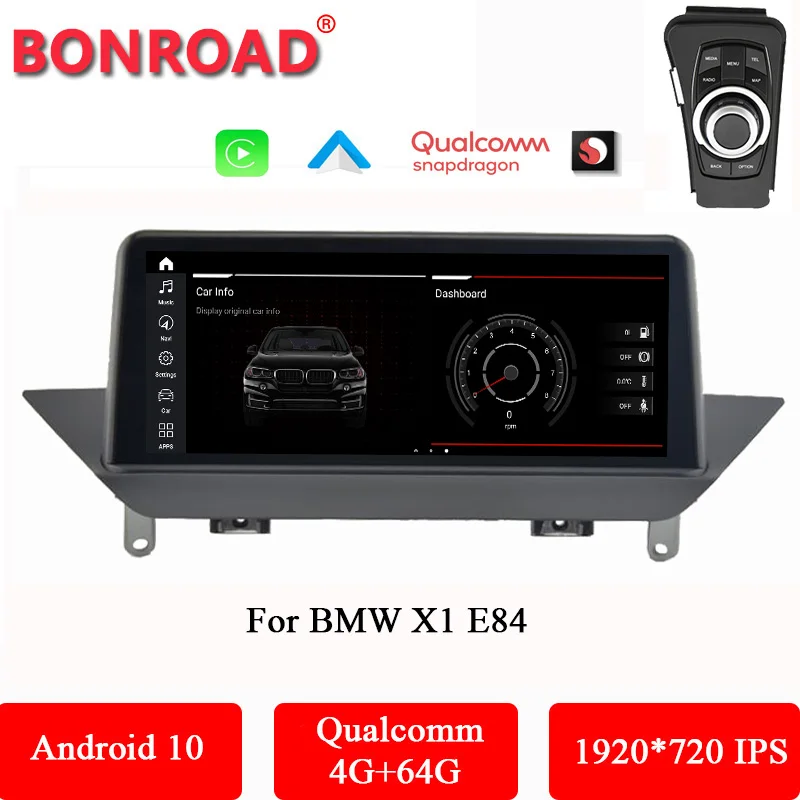

Bonroad Car Android Multimedia Player Radio For BMW X1 E84 2009-2015 Navigate Autoradio 4G LTE GPS Stereo Head Unit Screen