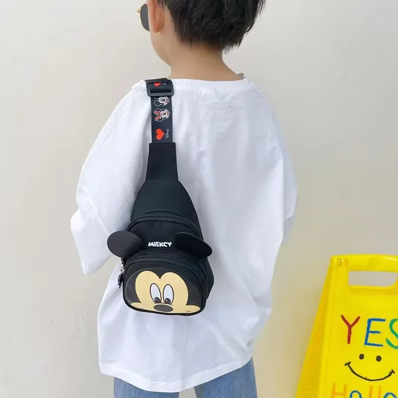 Сумка На Плечо Disney Для Мальчиков И Девочек С Милым Кошельком Монет Микки Маусом