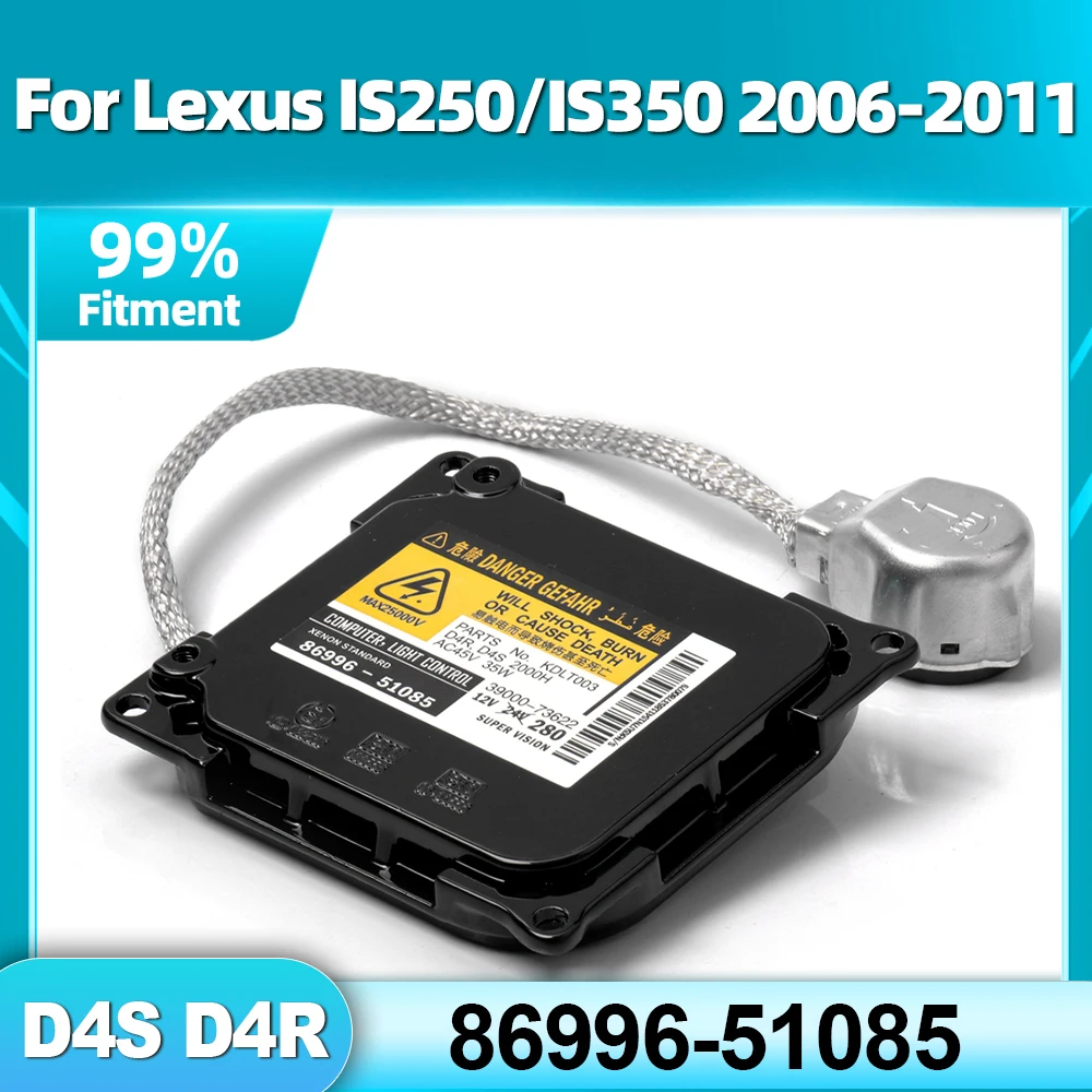 D4S D4R HID ксеноновый балласт для фар OEM 86996-51085 35 Вт ксеноновая лампа Lexus IS250/IS350 2006 2007