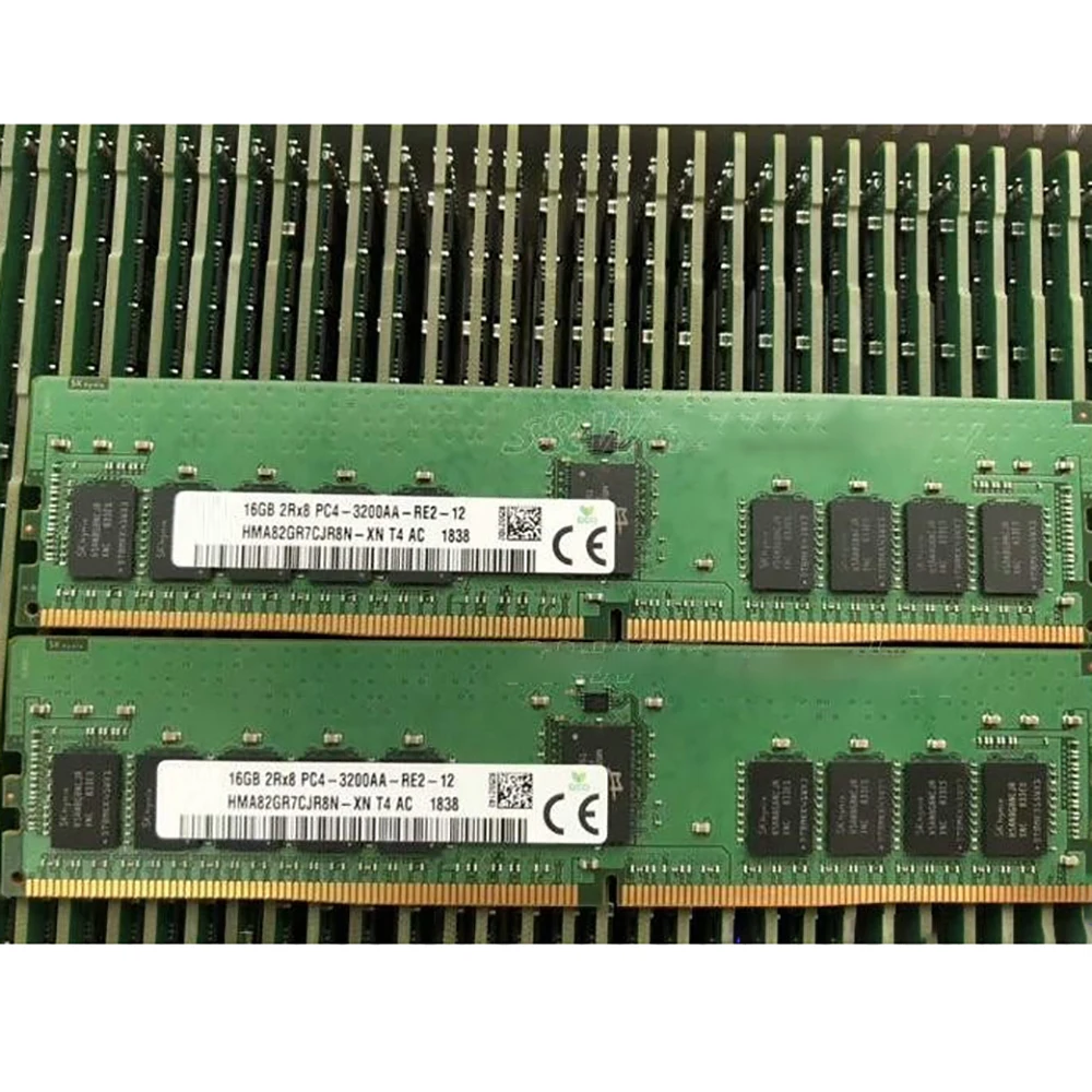 1 шт. серверная память для SK Hynix RAM 16 ГБ 16G 2RX8 PC4-3200AA DDR4 3200 REG ECC