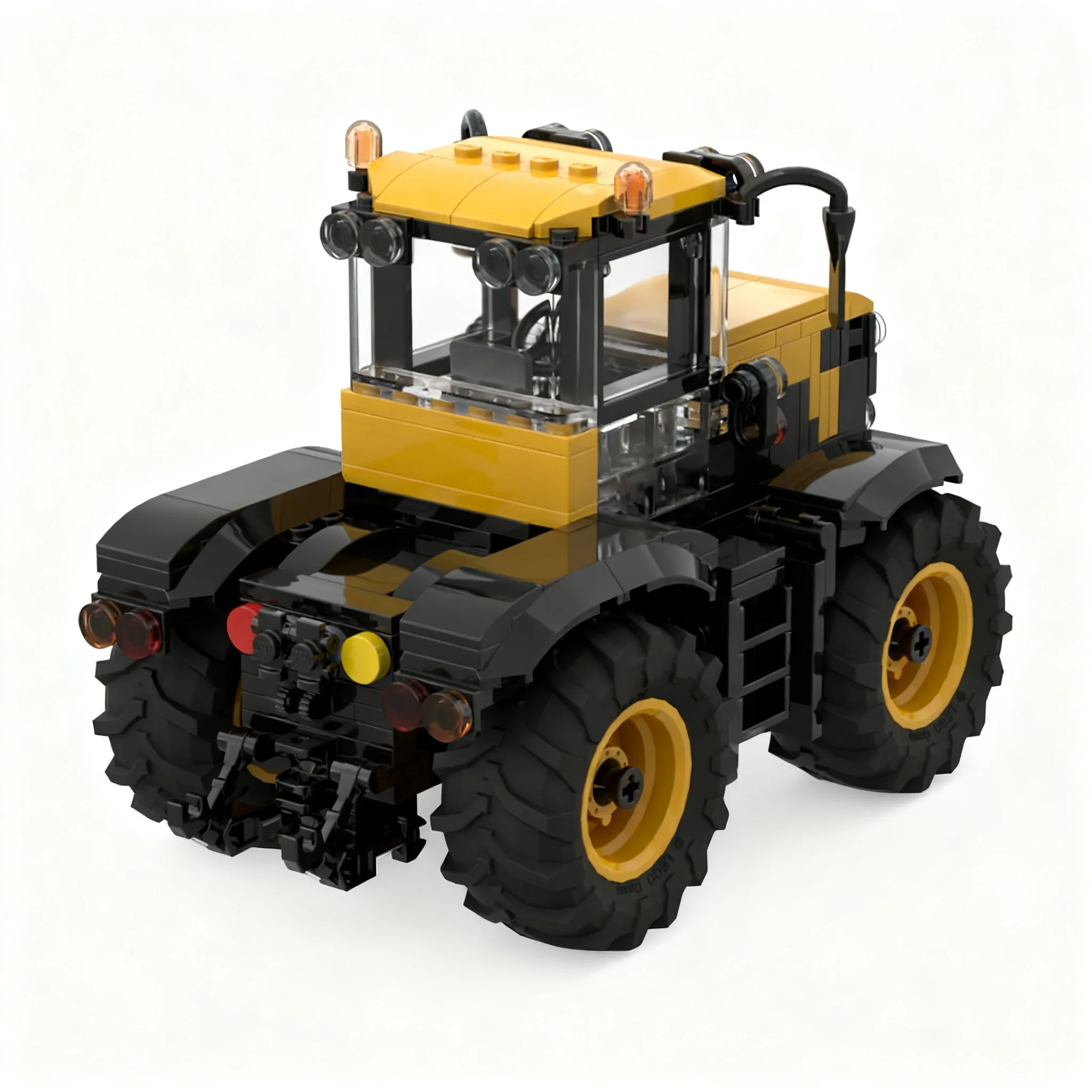346 деталей MOC JCB Fastrac 8330 - Трактор, модель для сборки, игрушка, подарок на день рождения, образовательный набор, художественное творчество, декоративное изделие. (art.: 3920dcd5c75da) - 3920dcd5c75da