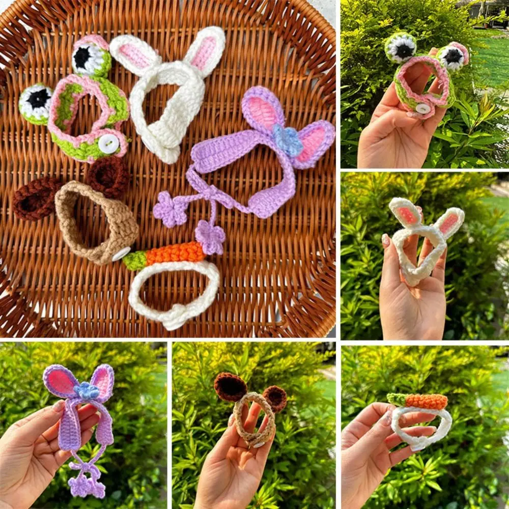 Новая вязаная шапка модная милая повседневная ярких цветов мини-кукла с