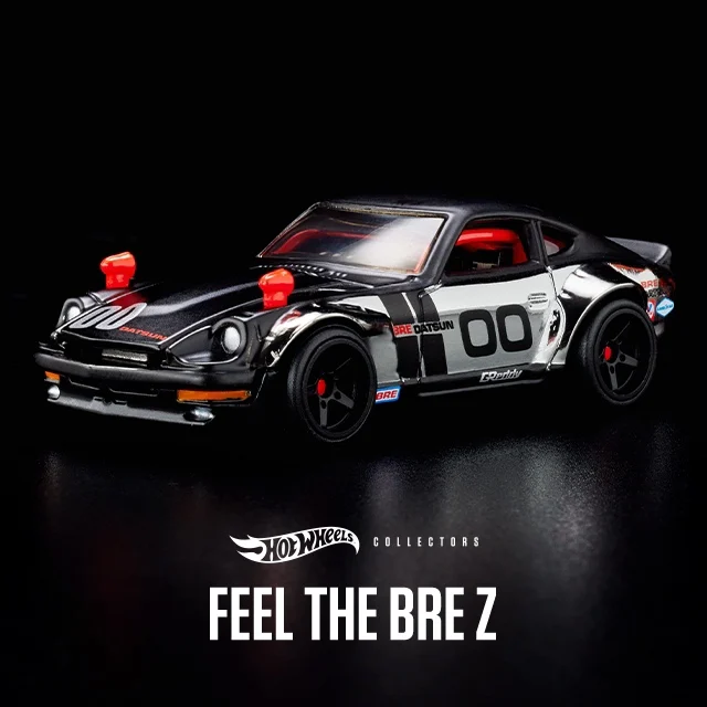 Фото Hot Wheels RLC 1:64 BRE Custom '72 Datsun 240Z, ограниченная коллекция украшений из литого сплава, модели тележки №2