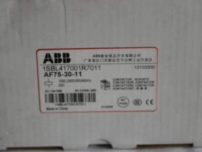 

1PC NEW ABB Contactor AF75-30-11 100-250VAC/DC