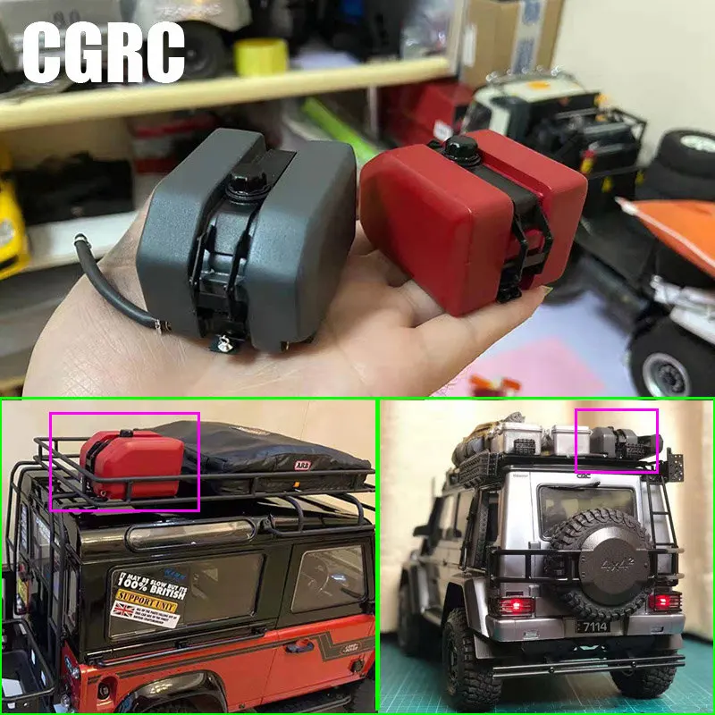 

Simulation Bucket Roof Rack Decoration for 1/10 RC Crawler Car Traxxas TRX4 Defender TRX6 SCX10 RC4WD D90 Ford Slash Bandit DIY