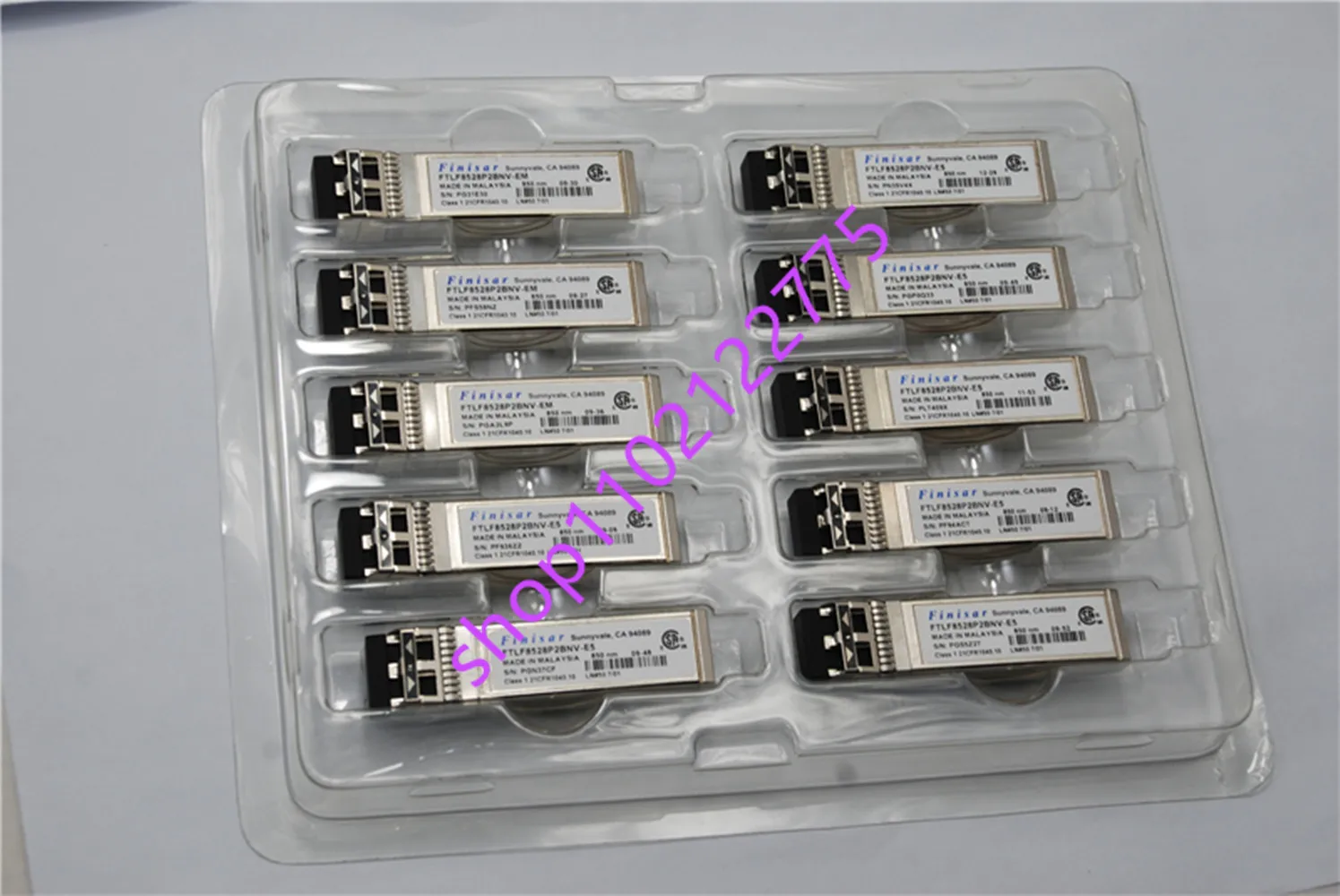 FTLF8528P2BNV-E5 finisar 8g sfp 850nm lc-lc 8g Transceiver/finisar sfp