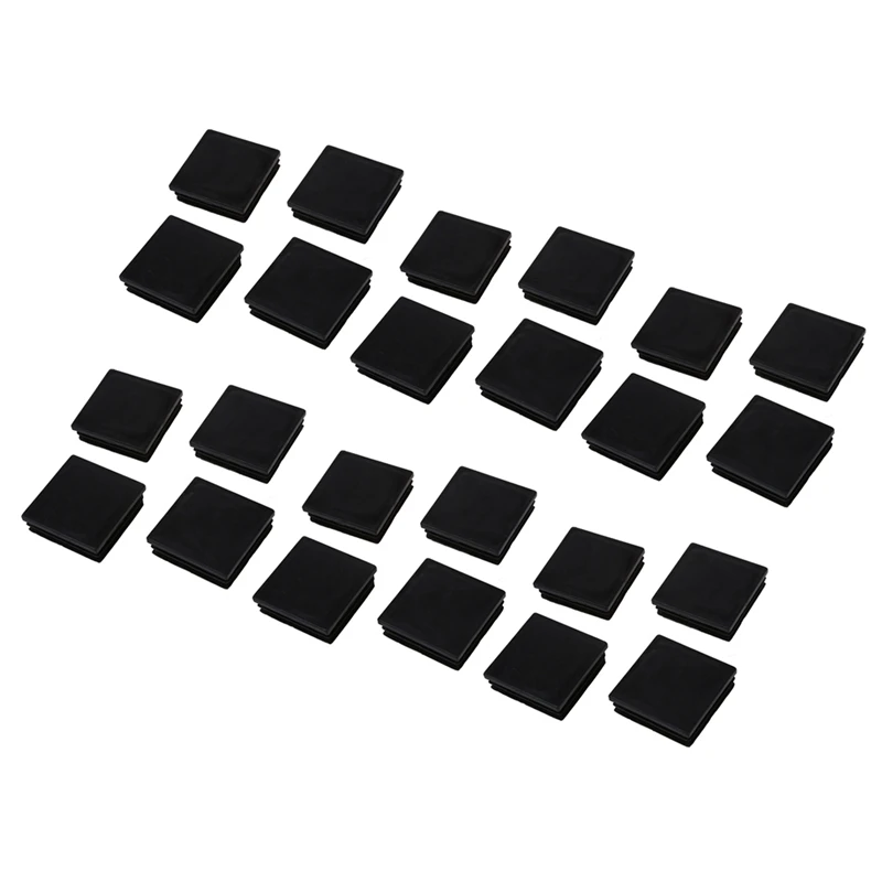 

Пластиковые квадратные трубные вставки, заготовки, заглушки, 50 мм, 2 дюйма, 24 шт.