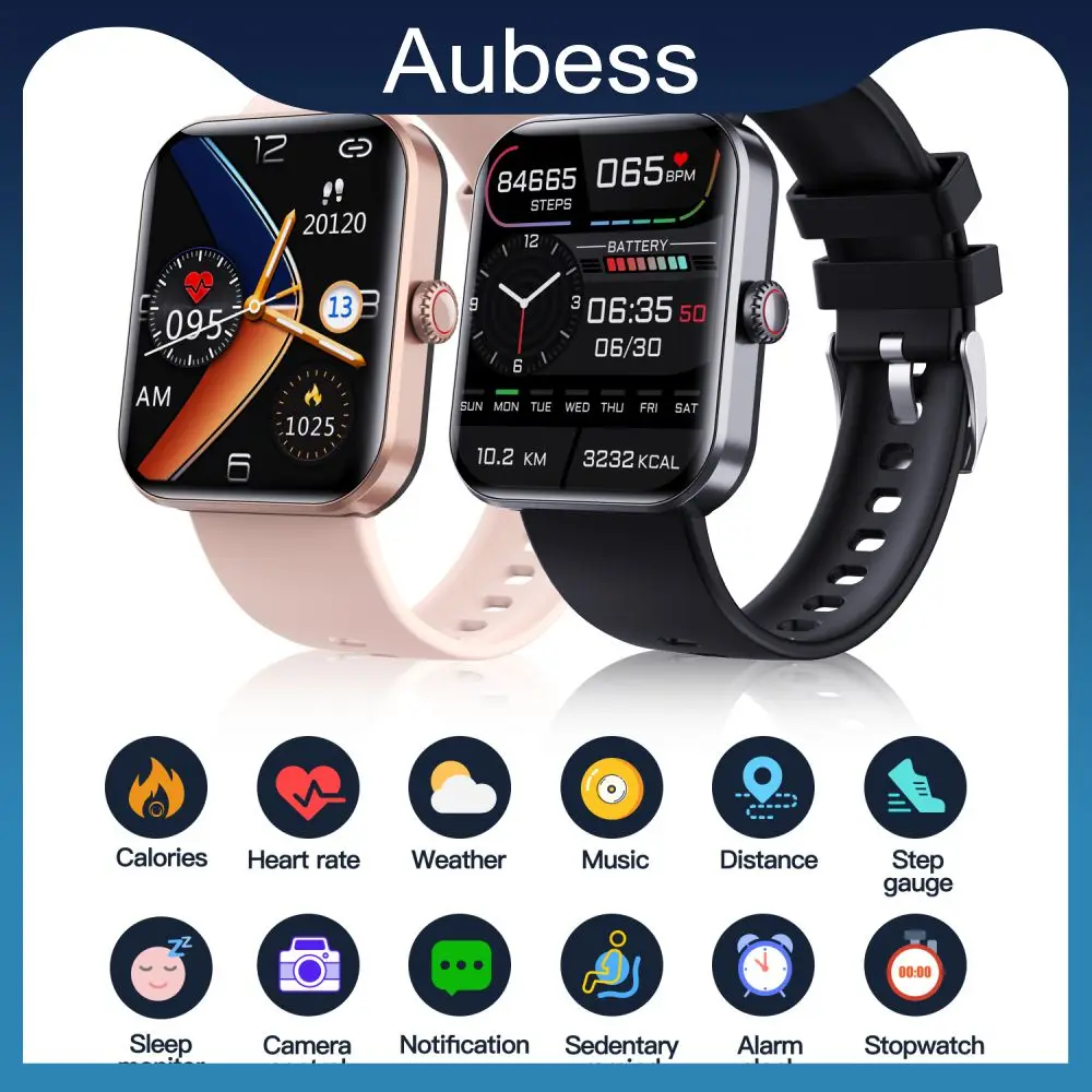 

Водонепроницаемые Смарт-часы, спортивные Смарт-часы для измерения уровня сахара в крови, уровня кислорода и давления, Новые смарт-часы с кон...