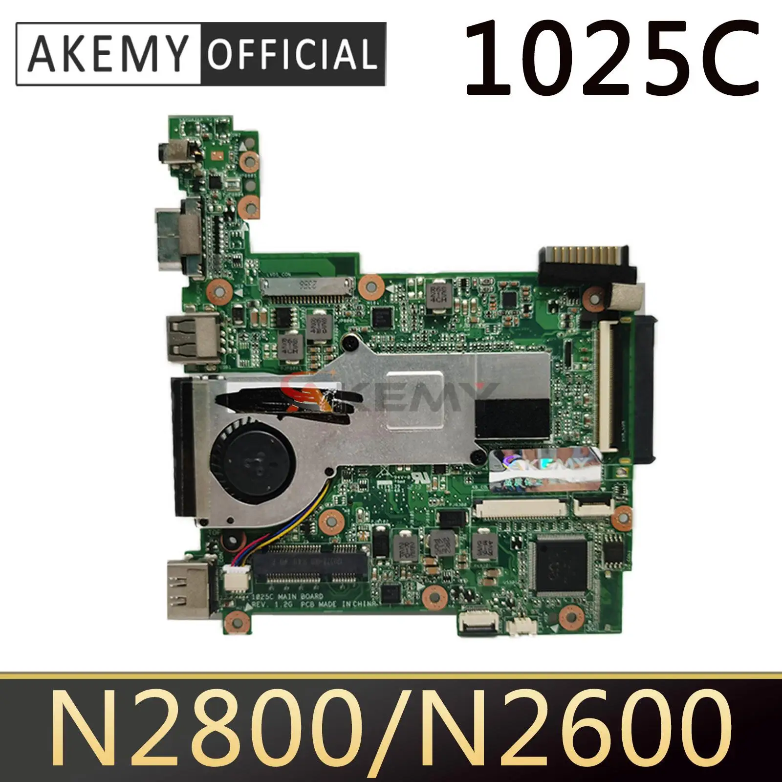 

1025C original mainboard for ASUS 1025C with N2800/N2600 CPU Laptop motherboard 90R-OA3FMB7000U