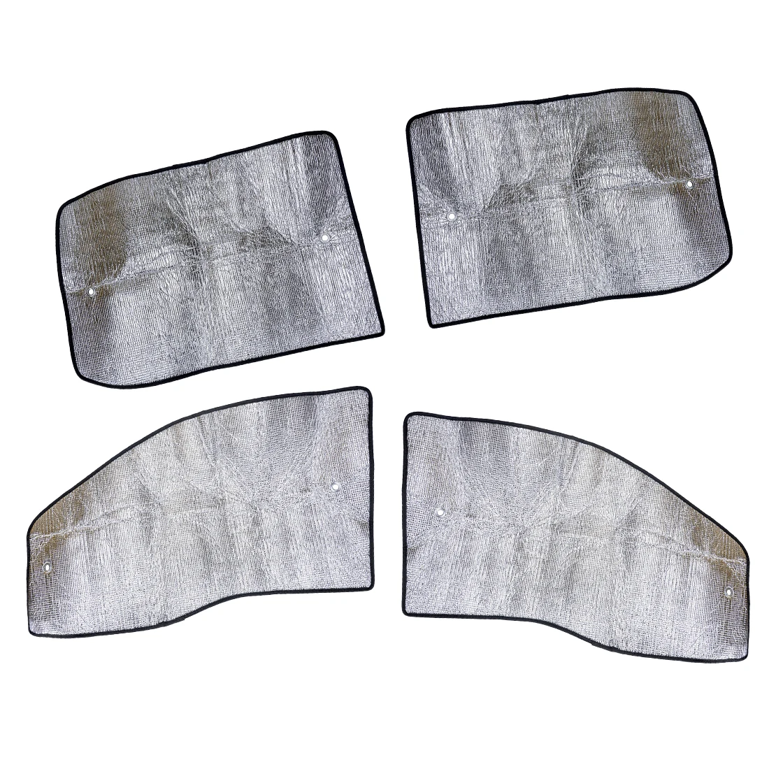 

4pcs/set Car Side Window Sunshade Sun Shield UV Block Silver Aluminum Foil Fit For Ford F-150 2014 2013 2012 2011 2010 2009