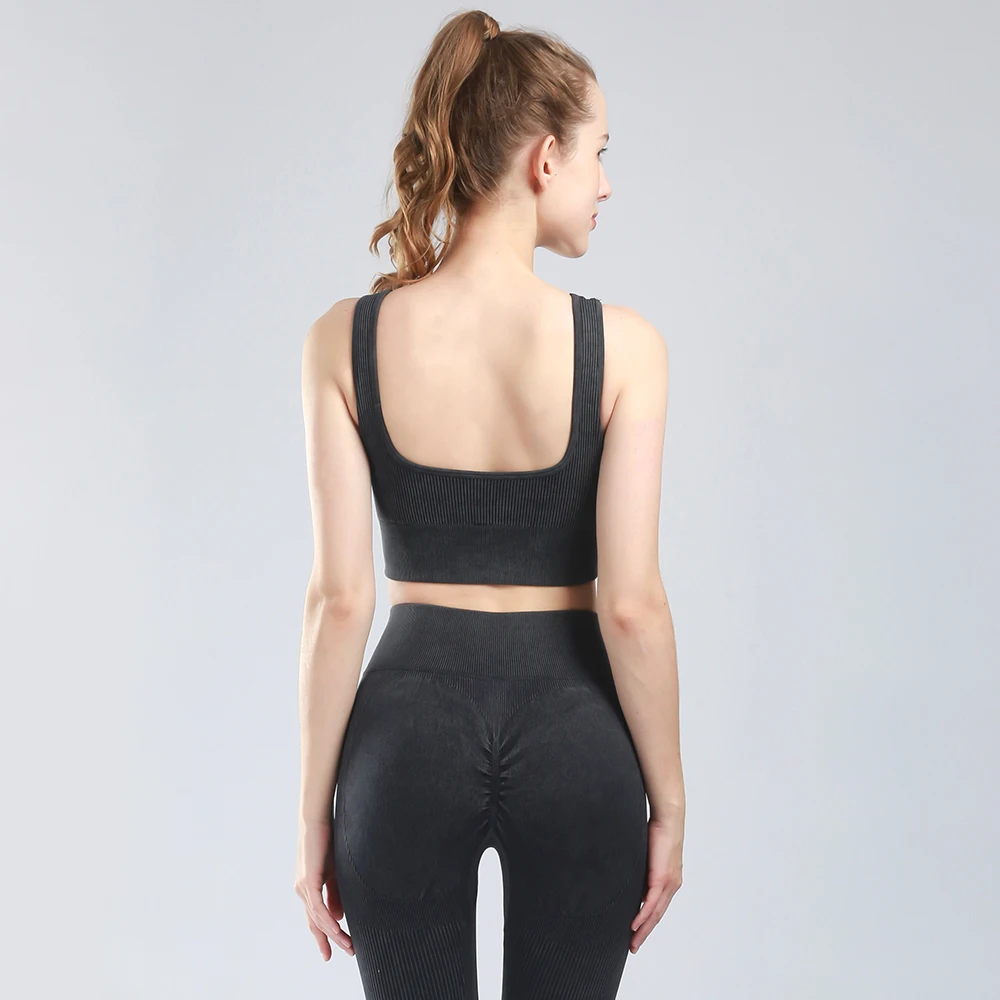 Sport Set Women Yoga Suit 2 Piece Sports Bra High Waist Leggings Gym Wear Fitness Tops Shorts Workout Clothes Women Sportswear