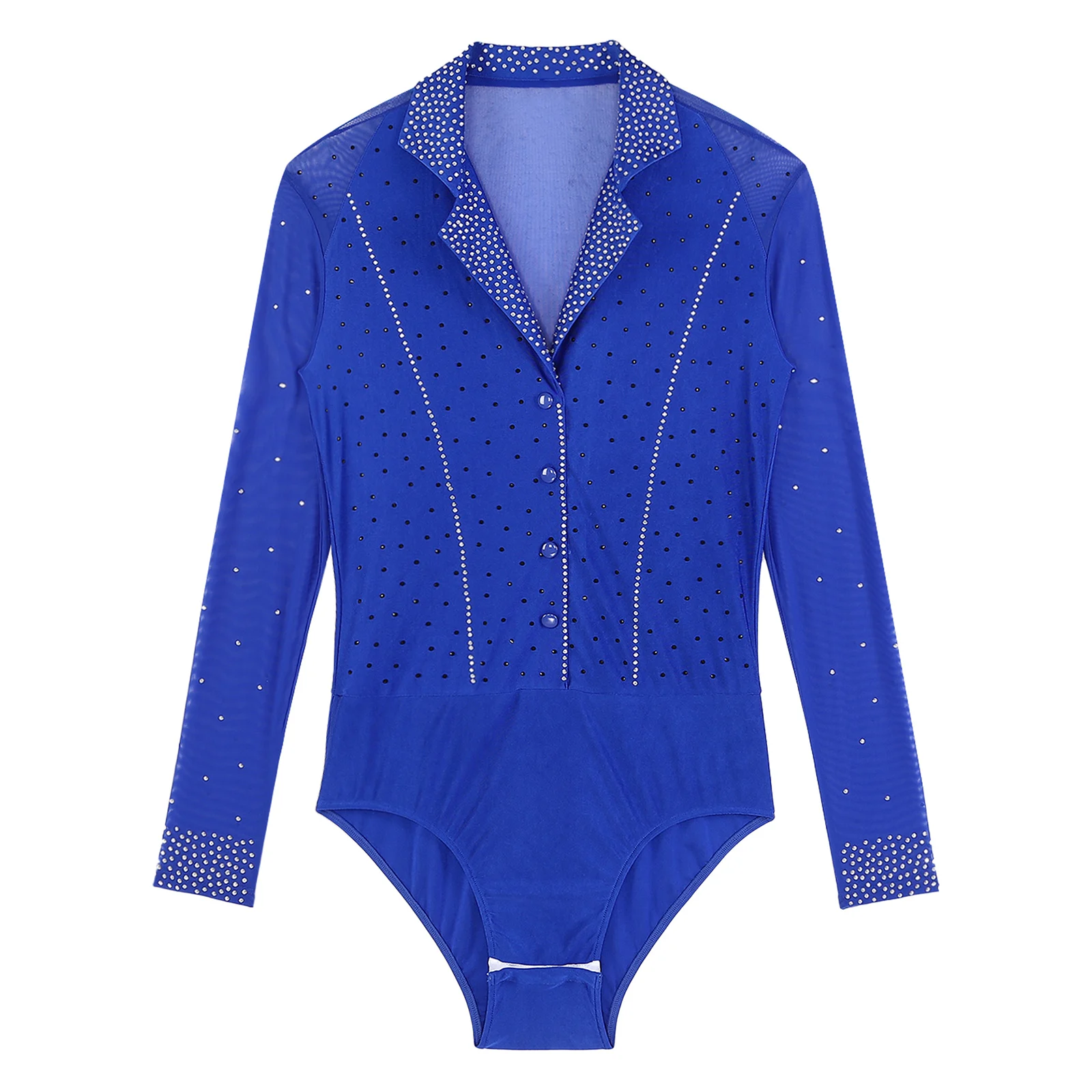 # M-3XL Нежный мужской купальник для латинского танго бальных танцев современных R