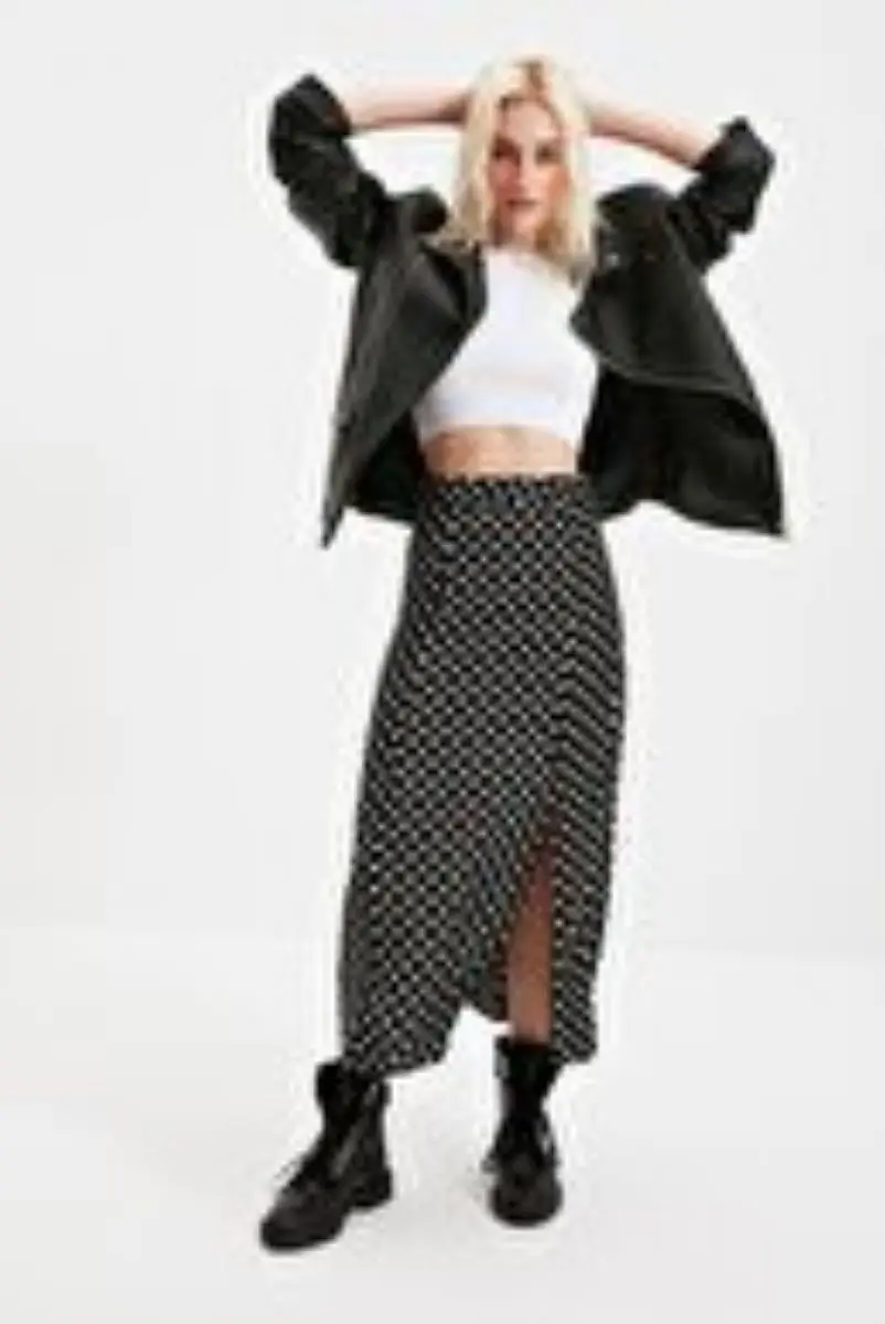 

Black Polka Dot Skirt