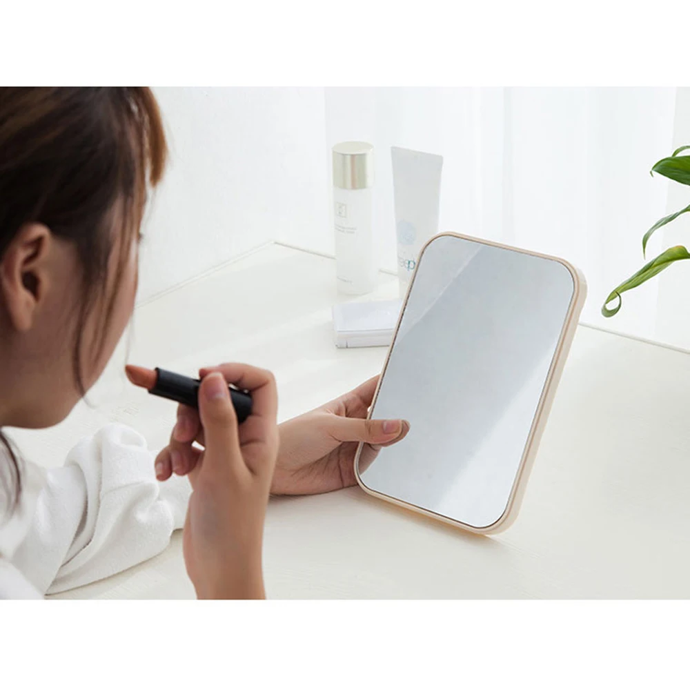 Одностороннее зеркало для макияжа прямоугольное туалетного столика с складным