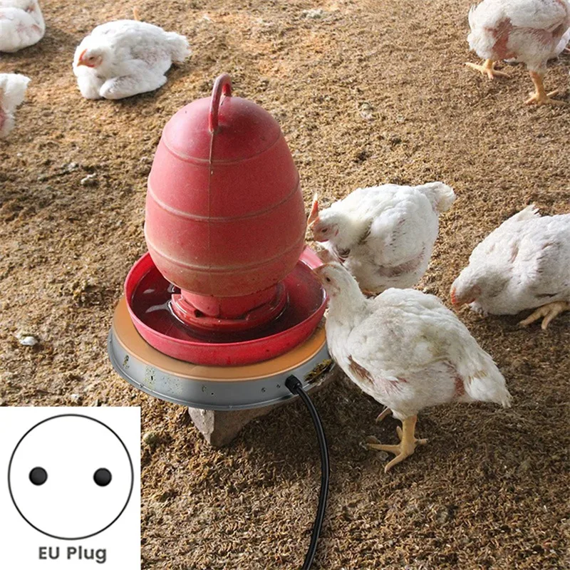 Поилка для птицы поилка курицы водонагреватель зимнего обезвоживания основание