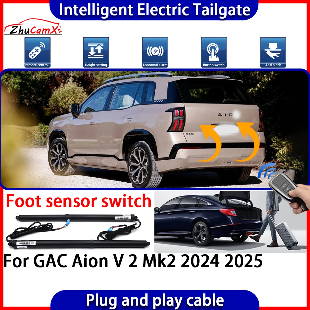 Фото Автоматический электропривод багажника ZhuCamX для GAC Aion V 2 Mk2 2024 2025 №1