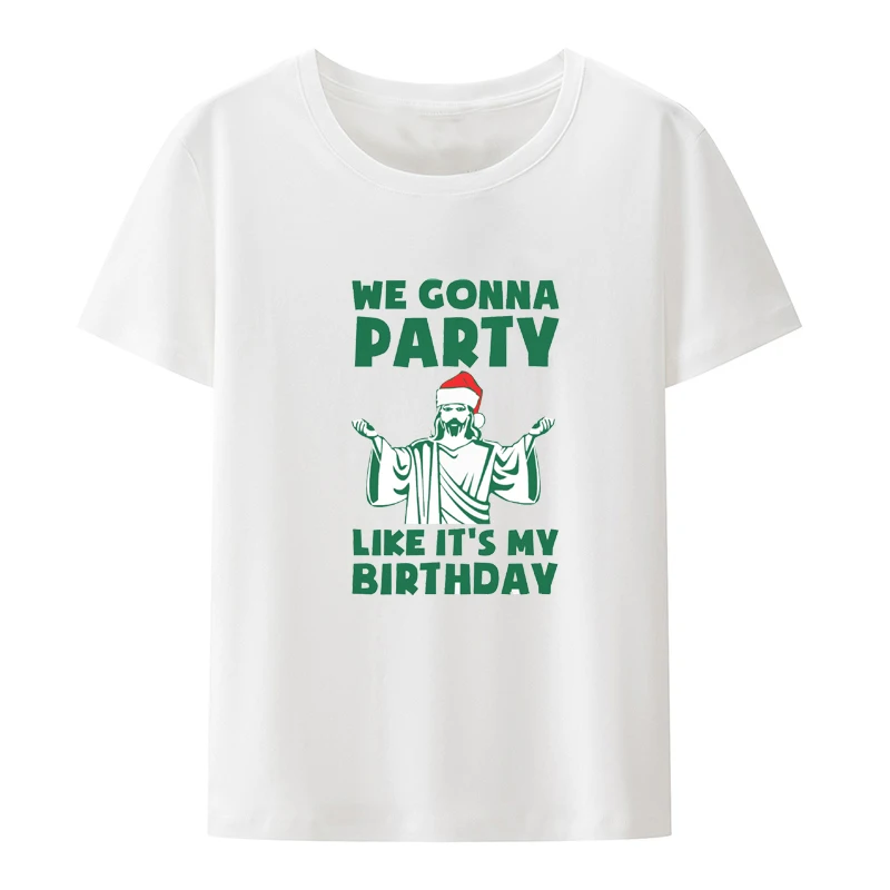 

Удобная женская укороченная футболка с графическим принтом для вечеринки на Рождество и день рождения, женская одежда, винтажные Уникальные футболки для отдыха