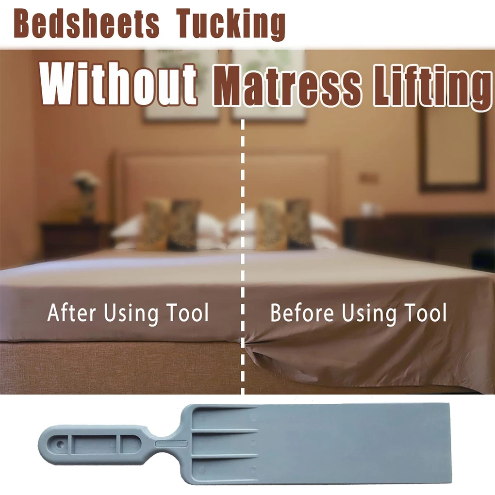 

Woman Elderly Bed Sheet Making Inserter Tool Paddle Mattress Lifting Bedsheet Organizing Tools Household Apartment