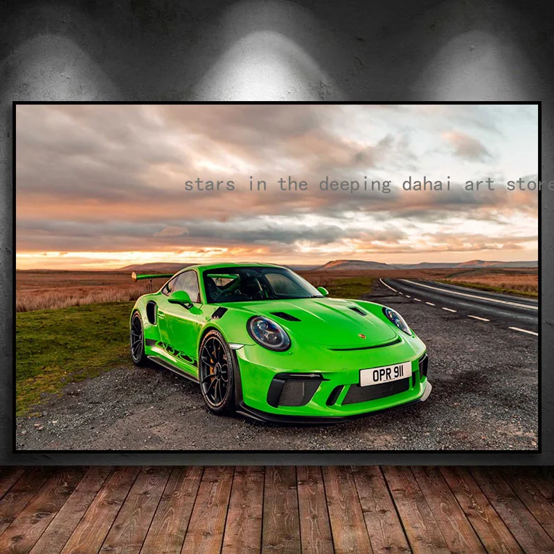 

911 GT3 RS car poster