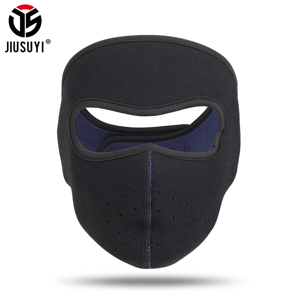 Зимняя Балаклава шапки на все лицо ветрозащитная теплая флисовая маска шарф