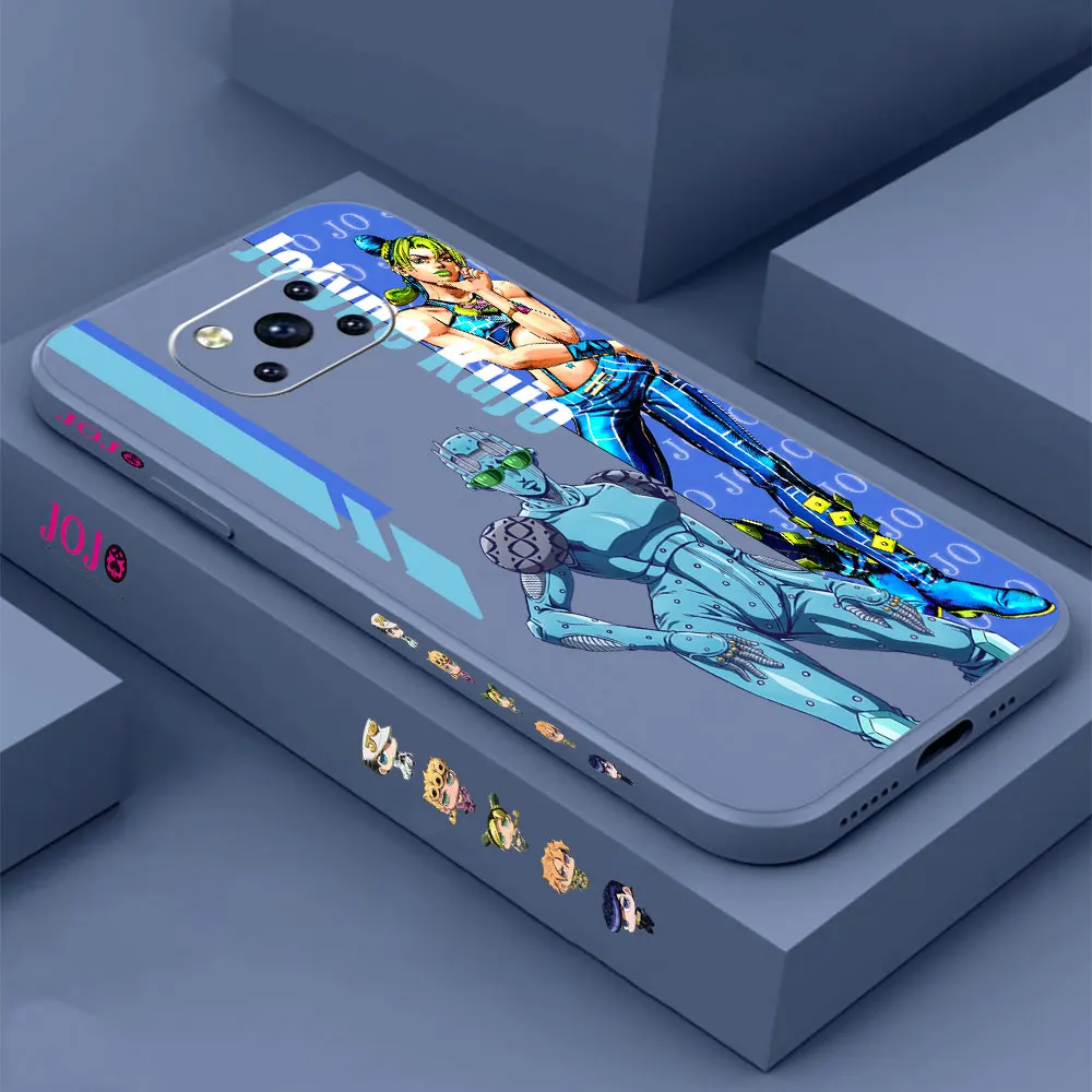 

JoJos Bizarre Adventure Phone Case For Xiaomi Mi Poco M4 M3 X3 X2 F3 GT CC9 CC9E 8 6X 9 A3 A2 Mix X4 X3 X2 X2S Pro Lite 5G Cover