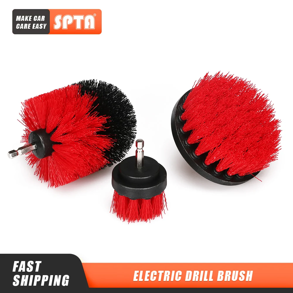 

(Single Sale)SPTA Bathroom Surfaces Tub, Shower, Tile and Grout All Purpose Power Scrubber Cleaning Kit