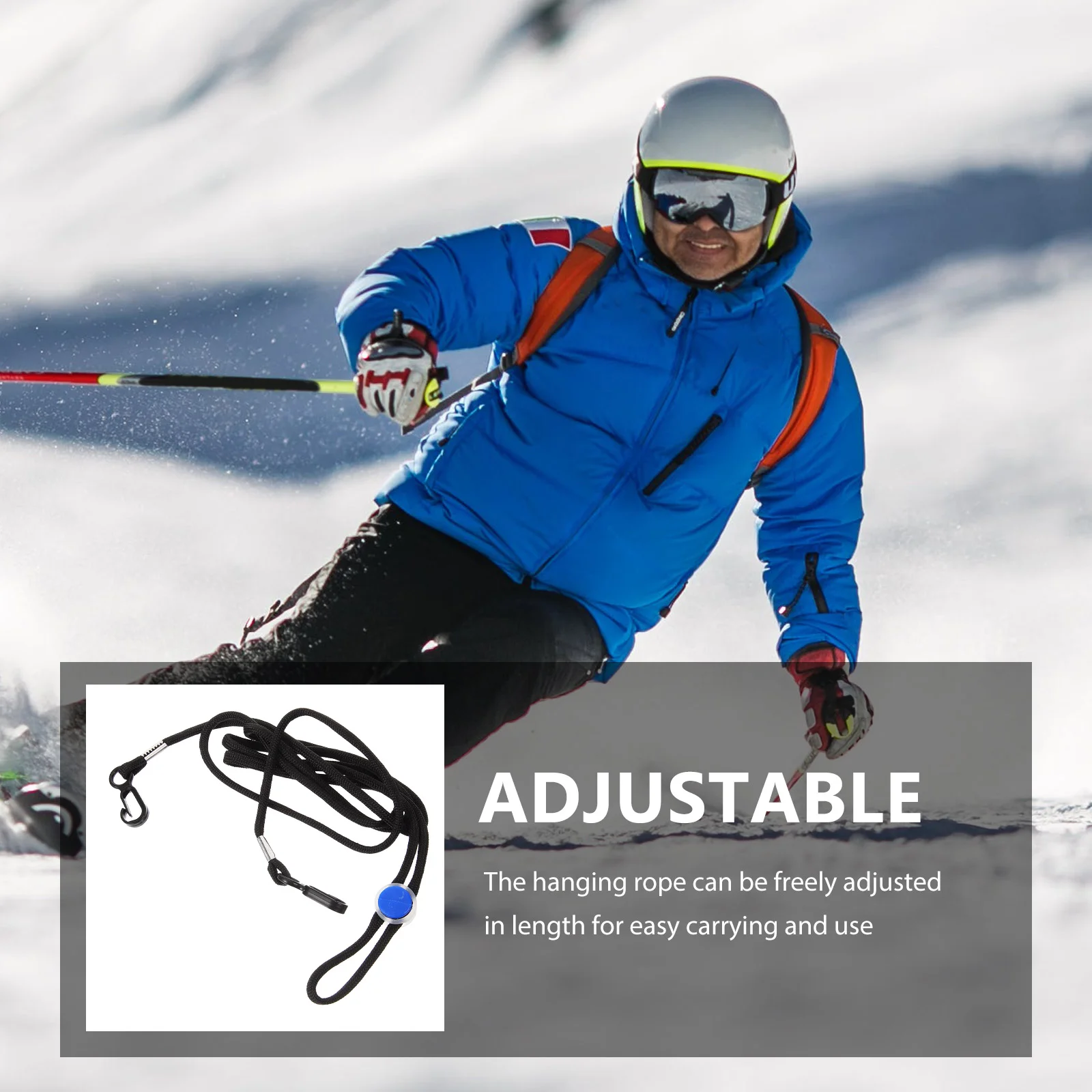 Перчатки Ремешок Брелок Веревка Нескользящий ремешок Нейлон Анти-потерянный для